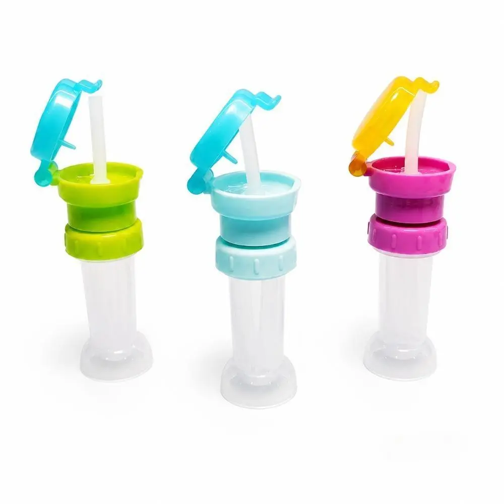 Leak-Proof Straw Cover Cup – Portable Spill-Resistant Drinking Straw Lid with Adapter for Water, Milk & Smoothies