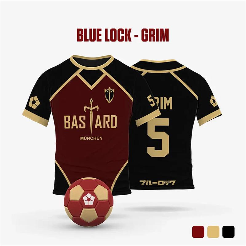 2025 Anime Blue Lock Yukimiya Jersey 3D Print Men Sport T Shirt Fashion Harajuku Manga Short Sleeve Children Unisex Tee Y2k Tops