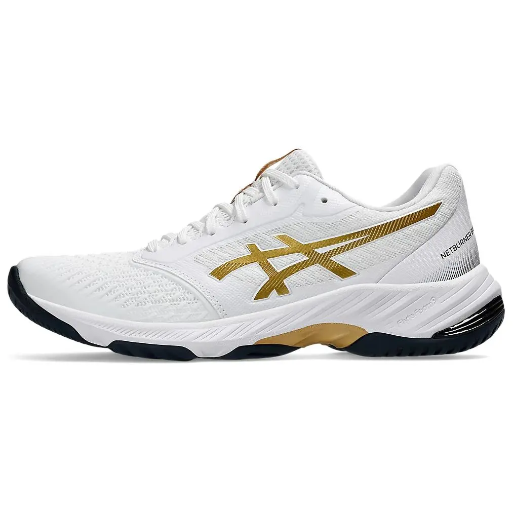 Asics Netburner Ballistic FF 3 'White Pure Gold' 1051A073-104