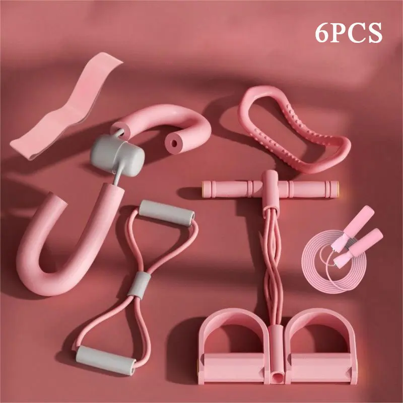 Essential home-based Pilates set for women, a 6-piece Pilates equipment set, suitable for doing Pilates at home