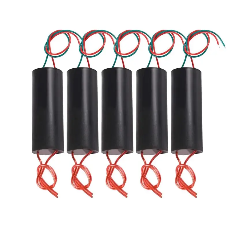 5 Piece High Voltage Generator, Dc 6-12V to 1000kv Boost Inverter, Arc Pulse Generator, Power Module, High Voltage Transformer