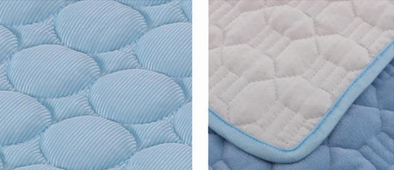 Pet Dog Cat Ice Silk Cold Nest Pad For Cooling In Summer