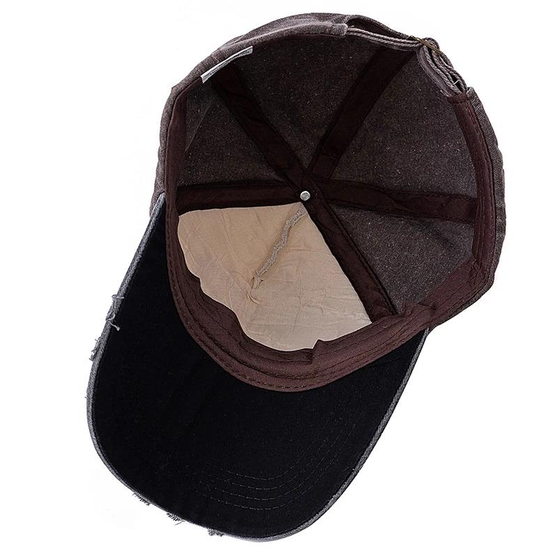 Unisex Vintage Washed Cotton Baseball Cap BASKETBALL CAPTAIN 56 Letter Embroidery Men And Women Outdoor Sports Hat