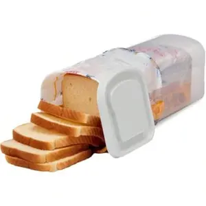 Home Bread Toast Storage Box, Multi-Functional Bread Organizer, Sealed Moisture-Proof Dustproof, Large Capacity, Kitchen Counter Organizer, Airtight Bread Box, Countertop Storage Container