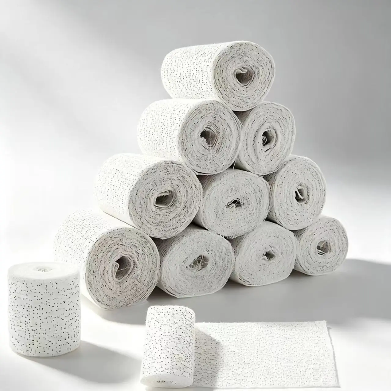20 Rolls of Gypsum Cloth, Ideal for Art Projects, Smooth Texture, Durable Material, Easy to Use, Perfect for Sculpting and Casting