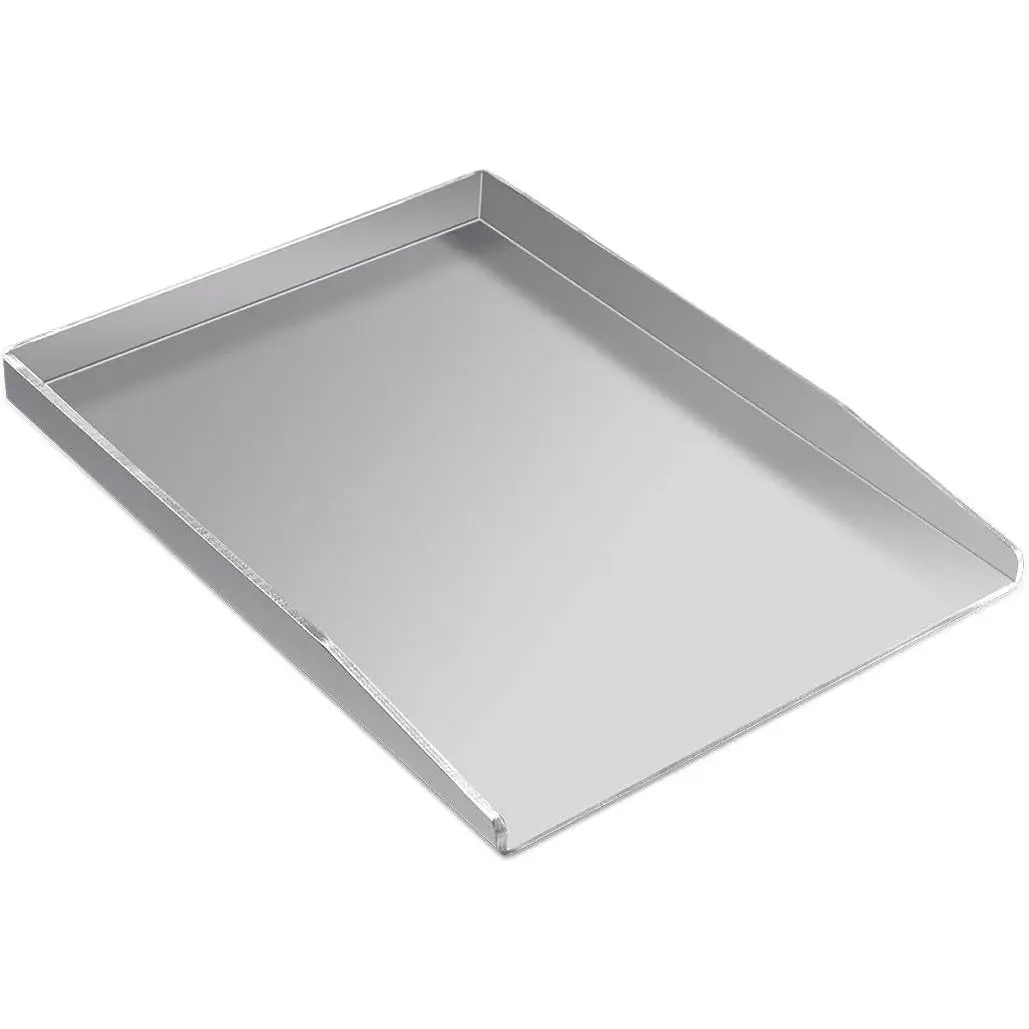 Havy-Duty Stainless Steel Griddle Pan for Outdoor Grill Stove Cooking 15.75 X 11.8 inch
