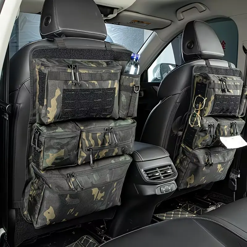 Christmas Halloween Gift Car Luggage Organizer, Car Accessories Interior, Multi-Scene Storage Bag, Back Seat Tactical Storage, Fishing Gear Organizer, Outdoor Use