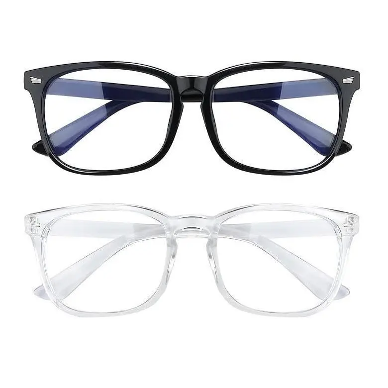 2026 Fashion Glasses , Computer /Gaming/TV/Phones Glasses Fashion Glasses for Women Men, Non-prescription Glasses Clear Frame Glasses for Women Men