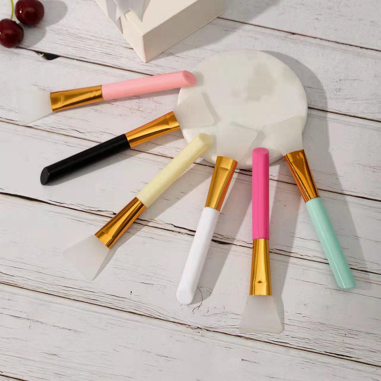 Silicone Durable Facial Cleansing Brush Scrubber, Cosmetic Makeup Brush, Facial Pore Cleaner Brush for Daily Skincare, Facial Mask Scraper Silicone Durable Facial Cleansing Brush Scrubber, Cosmetic Makeup Brush, Facial Pore Cleaner Brush for Daily Skincare, Facial Mask Scraper