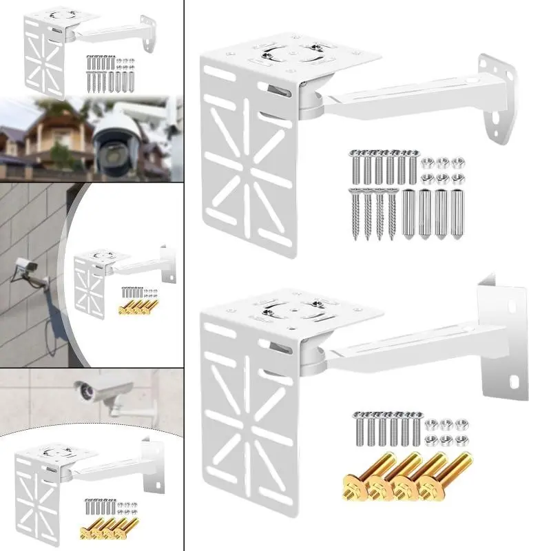 Security Camera Mount Bracket, Dome Camera Stand, Outdoor Wall Installation, Backyard Lawn Security, Easy Setup, Durable Design