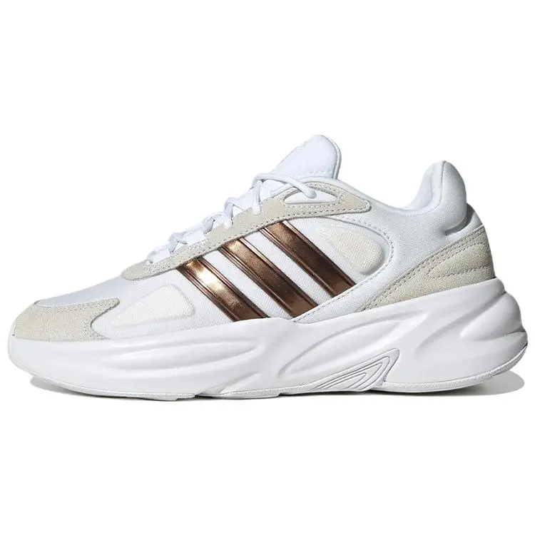 adidas Neo Ozelle Comfortable Trendy Fabric Leather Shock Absorbing Non-Slip Wear-Resistant Lightweight Low-Top Casual Running Shoes H06121