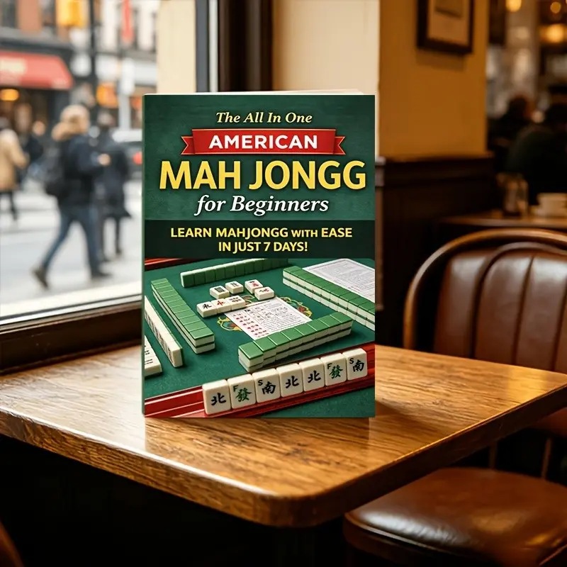 All in One American mAh Jongg for Beginners, Complete Visual Guide, Modern Card Rules, Winning Strategies, Scoring Tips, Play Confidently