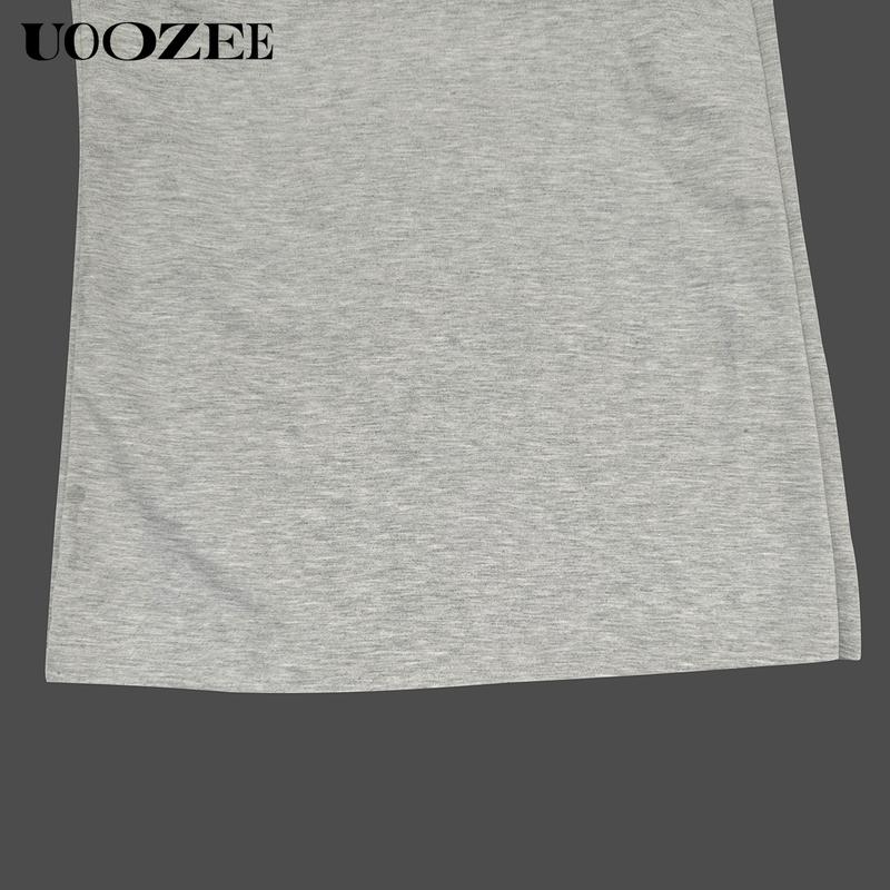 UOOZEE Women's  -Leg Solid Color Pants - Simple and comfortable, no sense of restraint, suitable for casual daily wear, home, easy party  trouser casual loose Womenswear Bottom