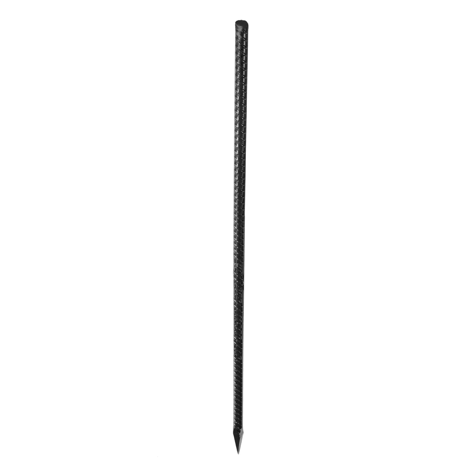 VEVOR 20-Piece 24 in Galvanized Steel Rebar Stakes Bundle, 0.47 in Heavy-Duty Size Ground Anchors with Chisel End Tip & Rust-Resistant Coat, for Gardening, Fence Support