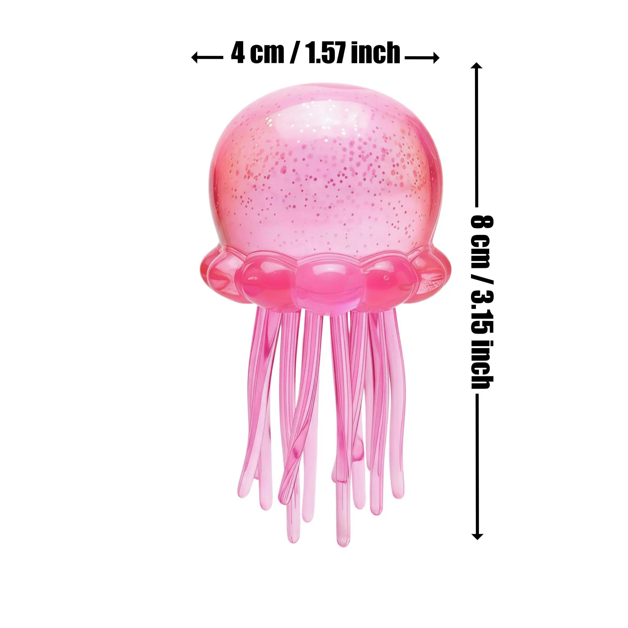 Jellyfish Squeeze Stress Ball, Soft Fidget Toy for Anxiety Relief, Quiet Sensory Play for Kids and Adults