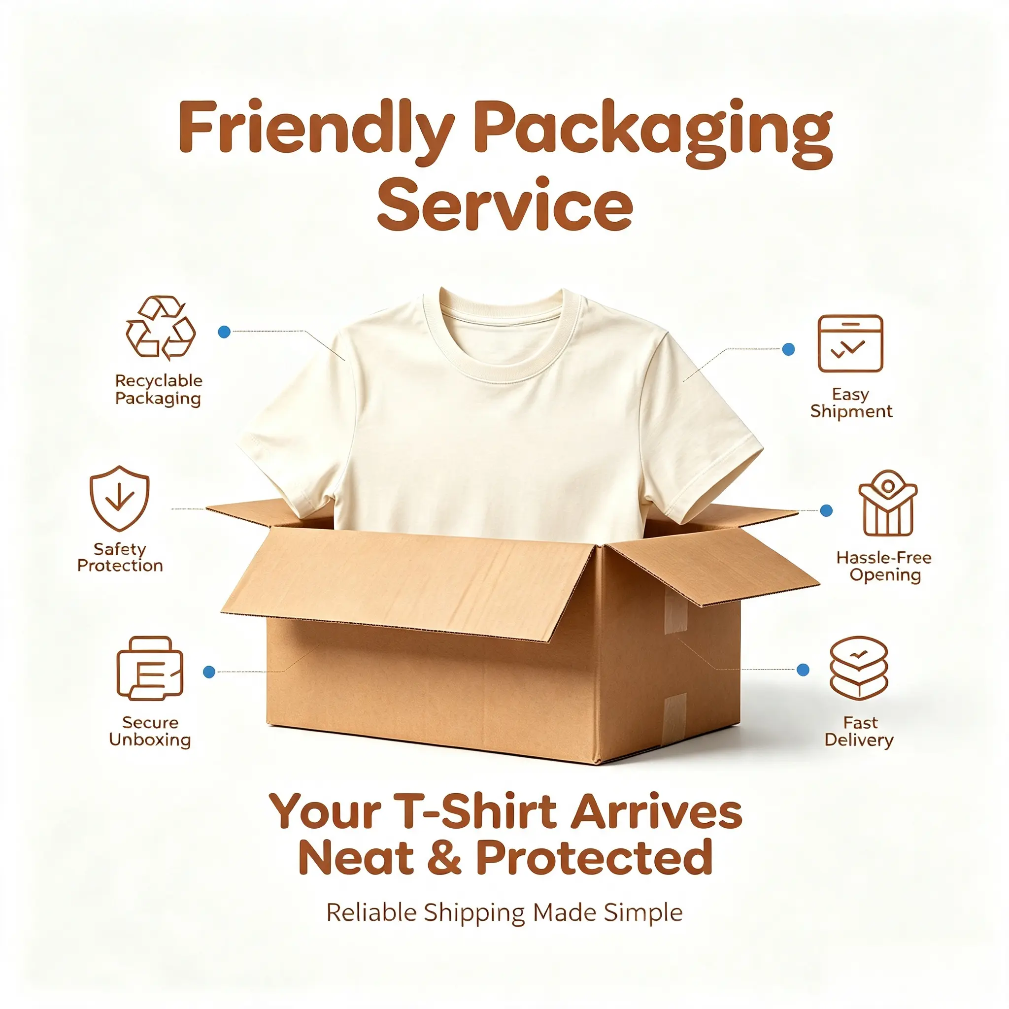 Men's Short Sleeve T-Shirt The package has good packaging
