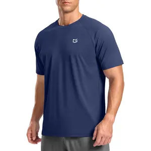 Men's Athletic Workout T-Shirts Moisture Wicking Cooling Running Shirts Short Sleeve Performance Tee for Gym TennisGift.