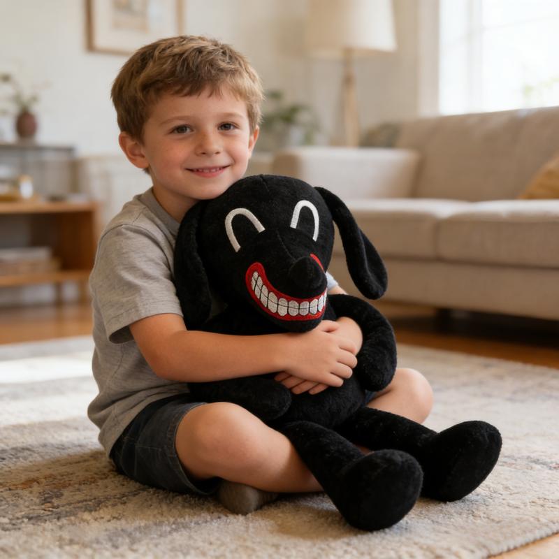 Siren Head Plush Toys Limbs Movable Double-Head Monster Cartoon Cat and Dog Doll, Plush Toys for Halloween and Christmas Party Birthday Gift