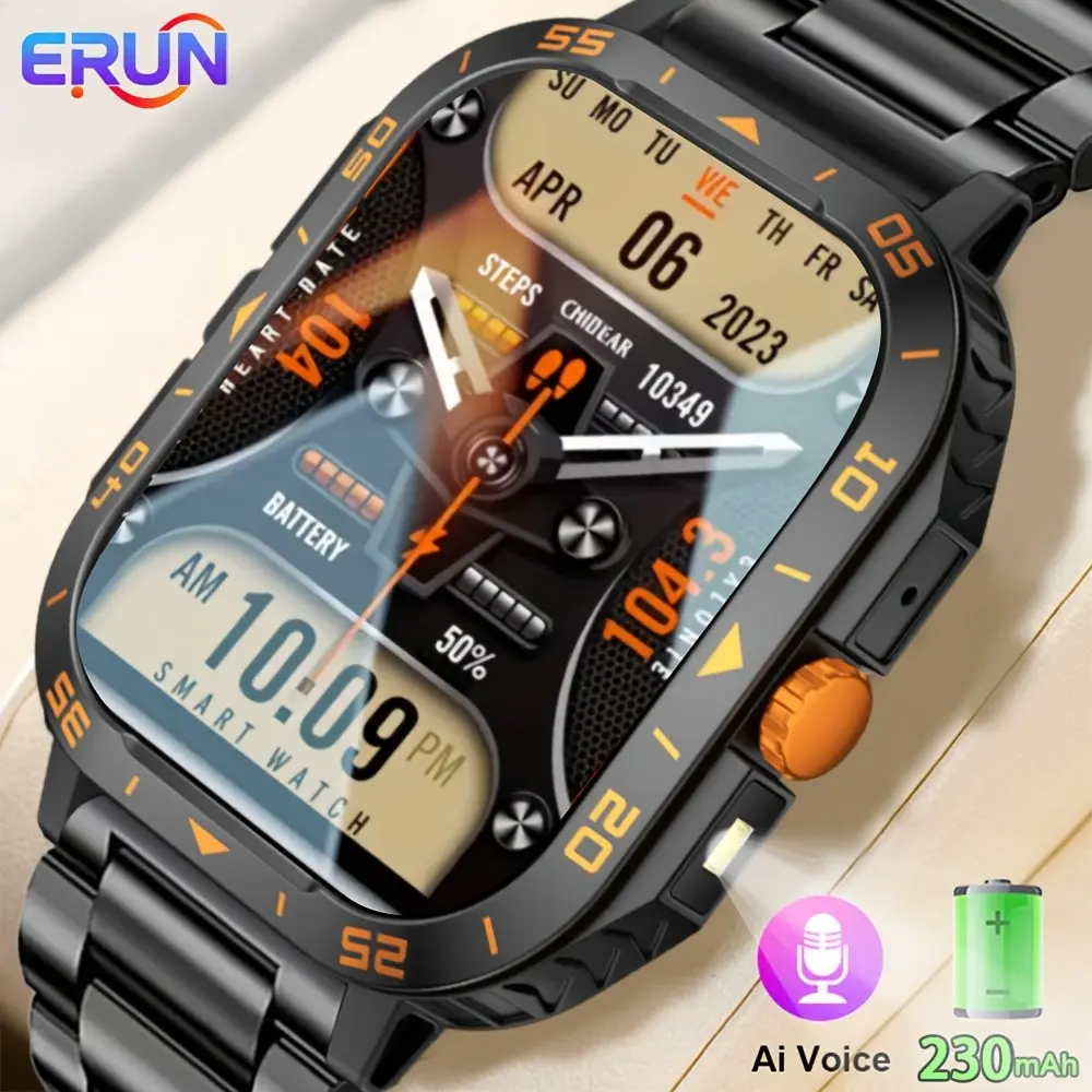 2026 Sporty Smartwatch, HD Screen, Bluetooth-compatible Calling, Multiple Sports Modes, Notification Alerts, Music Control, USB Charging, Ideal Gift
