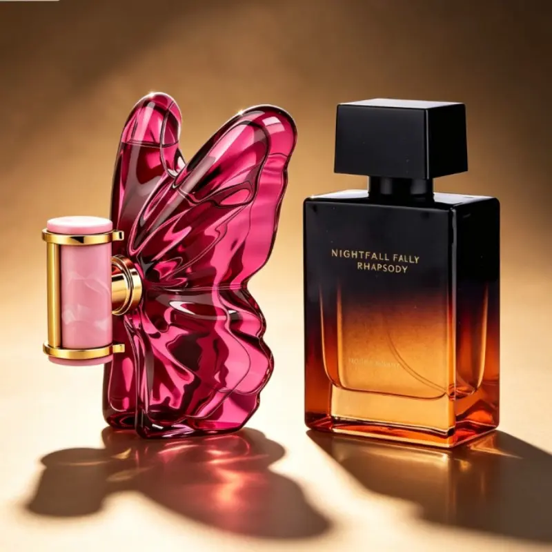 Unisex Fragrance Duo Set, 2 Bottles 50ML + 35ML, Woody Spicy & Floral Fruit Scent, Daily Use Perfume for Men and Women, Versatile Aromas