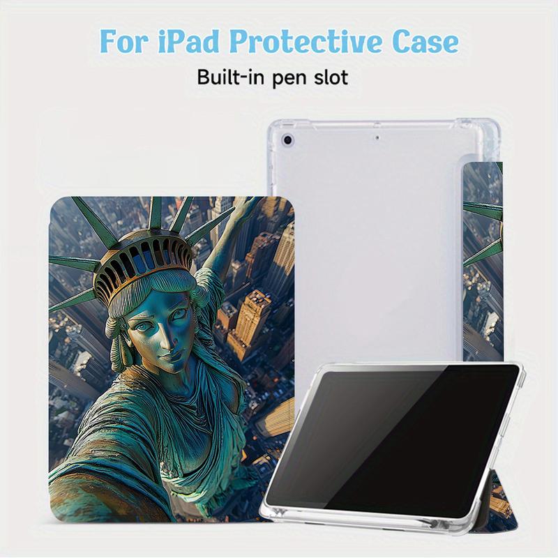 Figure of a Deity Slim, Collapsible for ipad Cover for Ipad 10.9/10.2/Air4/5/Pro11/10.2Th/12.9/9.7