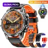 1.52'' HD Round / Square Multifunctional Smartwatch for Men - Make Calls & Music Control - 120+Multiple Sports Modes - Voice Assistant - IP67 Waterproof - Long Battery Life - Fitness Watch for Android iPhone #GLOBAL PICKS