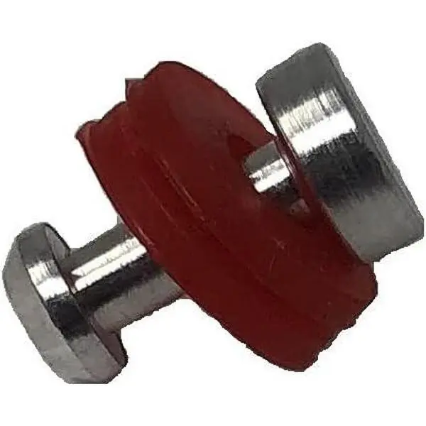 Visual Pressure Indicator Safety Valve for Stainless Steel Deluxe Alpha Pressure Cookers,Red,Small,60655