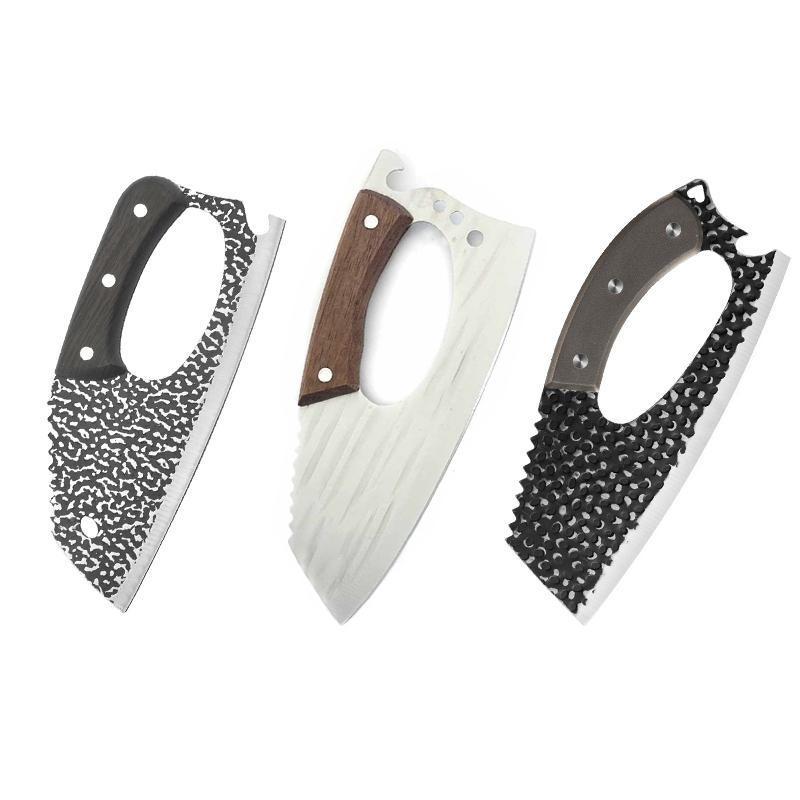 Stainless Steel Vegetable Chopping Knife, 1 Count Household Kitchen Knife with Handle, Fruit & Vegetable Utensils for Home Kitchen, Stainless Steel Knives