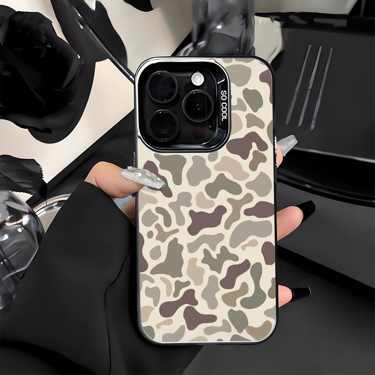 Camo Pattern Shockproof Phone Case for iPhone 7 8 X XS 11 12 13 14 15 16 17 Pro Max Plus 16E Air XR Protecitved Cover Vintage Sitka Camouflage Magsafe
