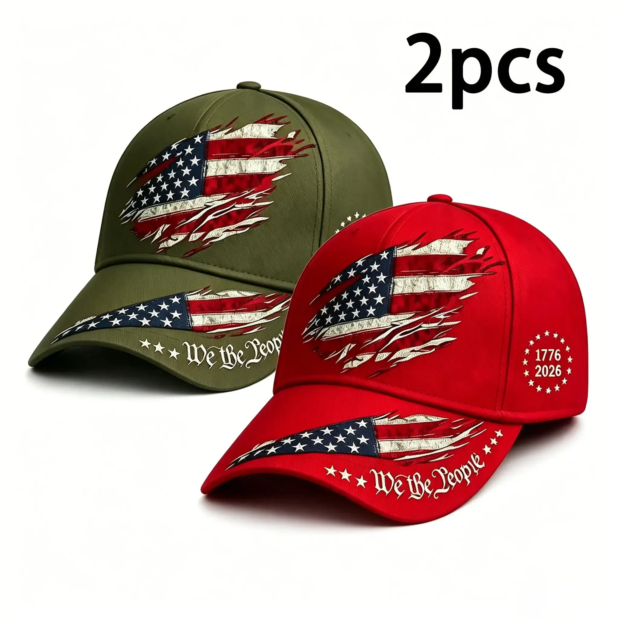 Red + Green (2pcs)
