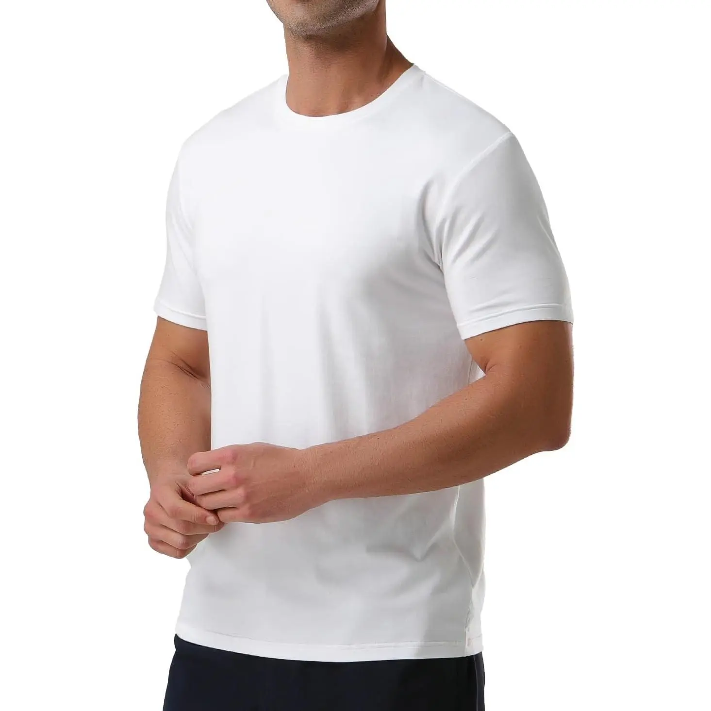 Pioneer Camp Mens T Shirts Cotton Casual Crew Neck Short Sleeve Basic Heavyweight Soft Plain Tees Classic Fit Tshirts