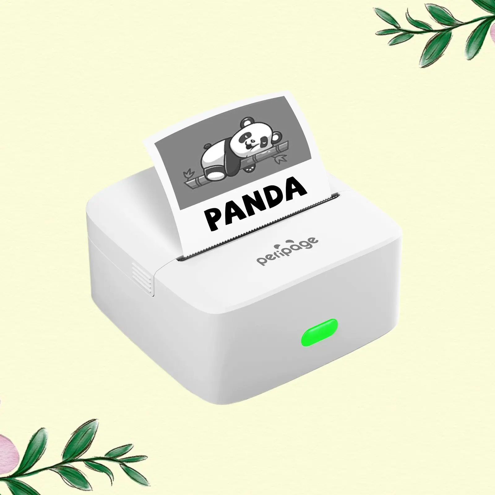 Compact Portable Bluetooth Thermal Printer For Home And Office Wireless Mini Device Connectable With Mobile Phones For Document And Photo Printing