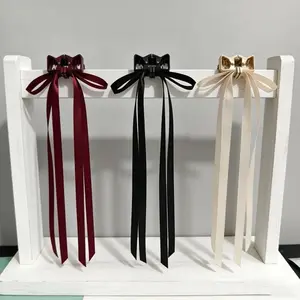 Cross-border magnetic hairpin bow smart magnetic hair clip personalized smart magnetic hairpin