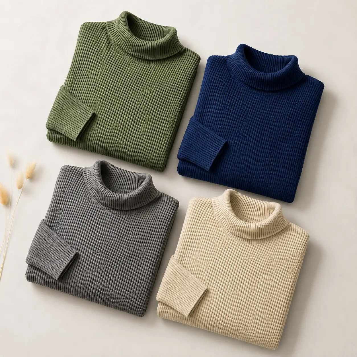 Men's Solid Mock Neck Sweater Long Sleeve Ribbed Knit Pullover Shirt Slim Fit Half Turtleneck Top Basic Base Layer Undershirt High Collar Innerwear Tee Fitted Knit Jumper Men's Ribbed Knitwear in Black Navy Gray Blue Green Beige White Knit Innerwear