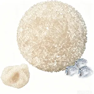 2026 New Ice Squishies Stress Ball, Crunchy Squishy Stress Ball Squeeze Stress Slushie Squishy,Non-Sticky Slow Rising Squeeze Ball, Ice Skin Fidget Sensory Toys for Relaxing (White)