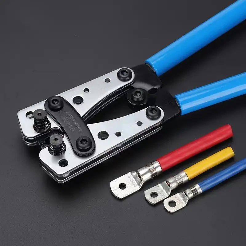 Hx-50b Car/electrician Cold Press Terminal Pliers, Carbon Steel Material, No Ca Prop 65, Ideal for Automotive and Electrical Work