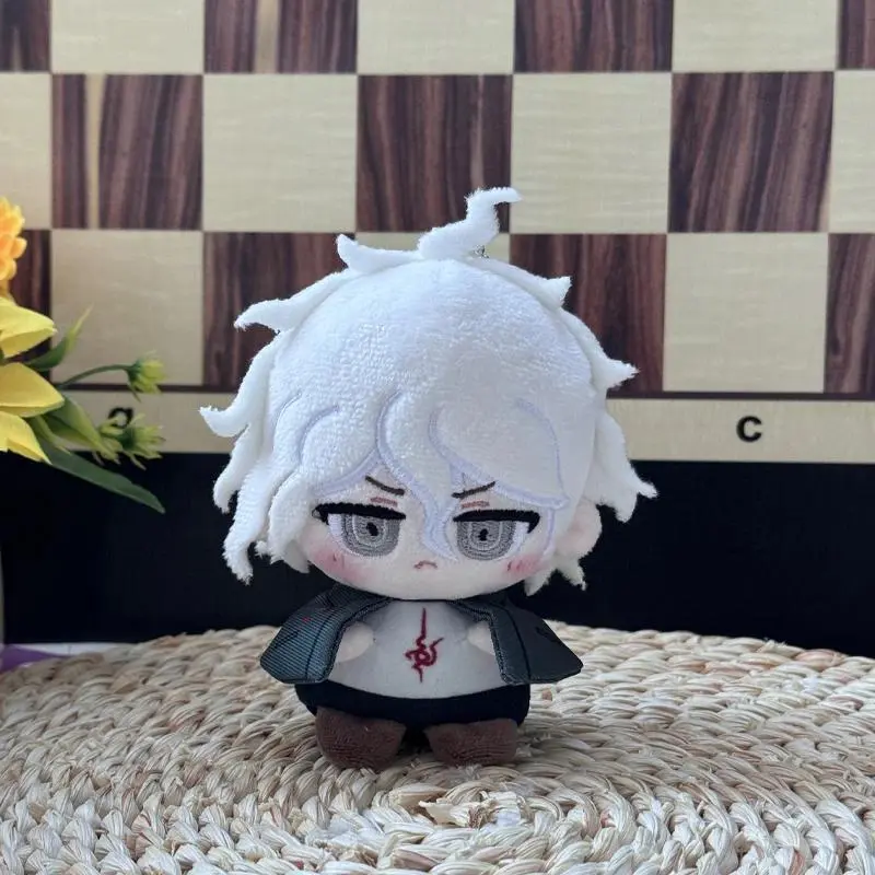 Anime Game Danganronpa3 Kokichi Oma Kawaii Cosplay Cotton Dango Doll Keychain Pendant Plushie Mini Keyring Toy Figures Fans Gift