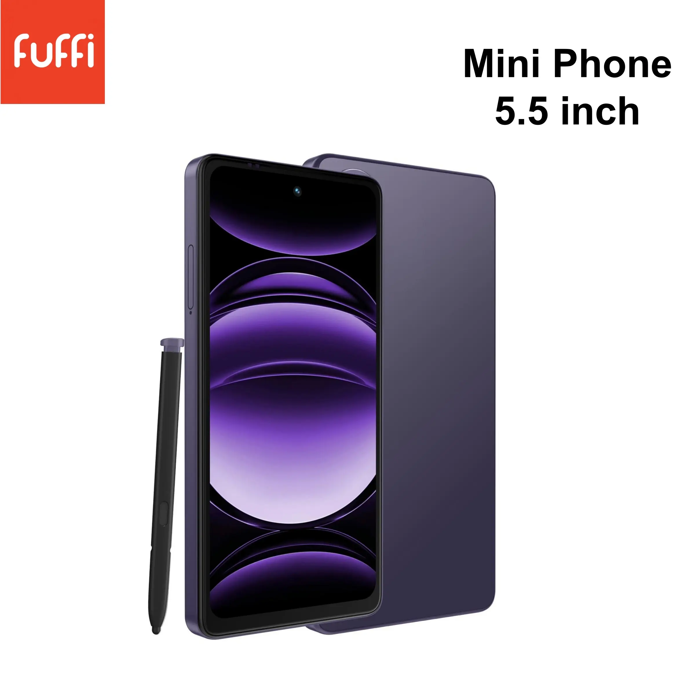 FUFFi- Mini 5.5 Inch,Android Phone, 4G Network, 4+64GB/32GB Memory, Dual Sim, 2500mah Battery, 5+13mp Camera