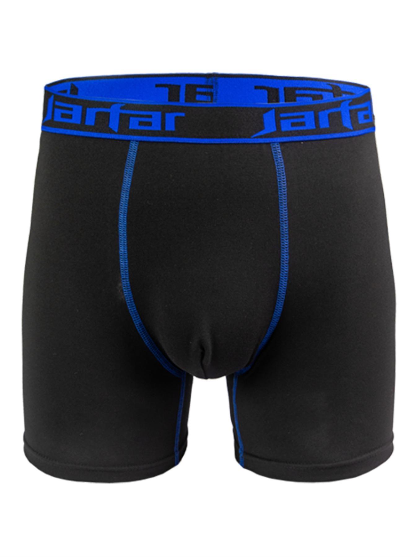Men's Letter Tape Boxer Brief, Casual Comfy Breathable Underwear for Daily Wear, Men's Underwear for All Seasons Men's Letter Tape Boxer Brief, Casual Comfy Breathable Underwear for Daily Wear, Men's Underwear for All Seasons