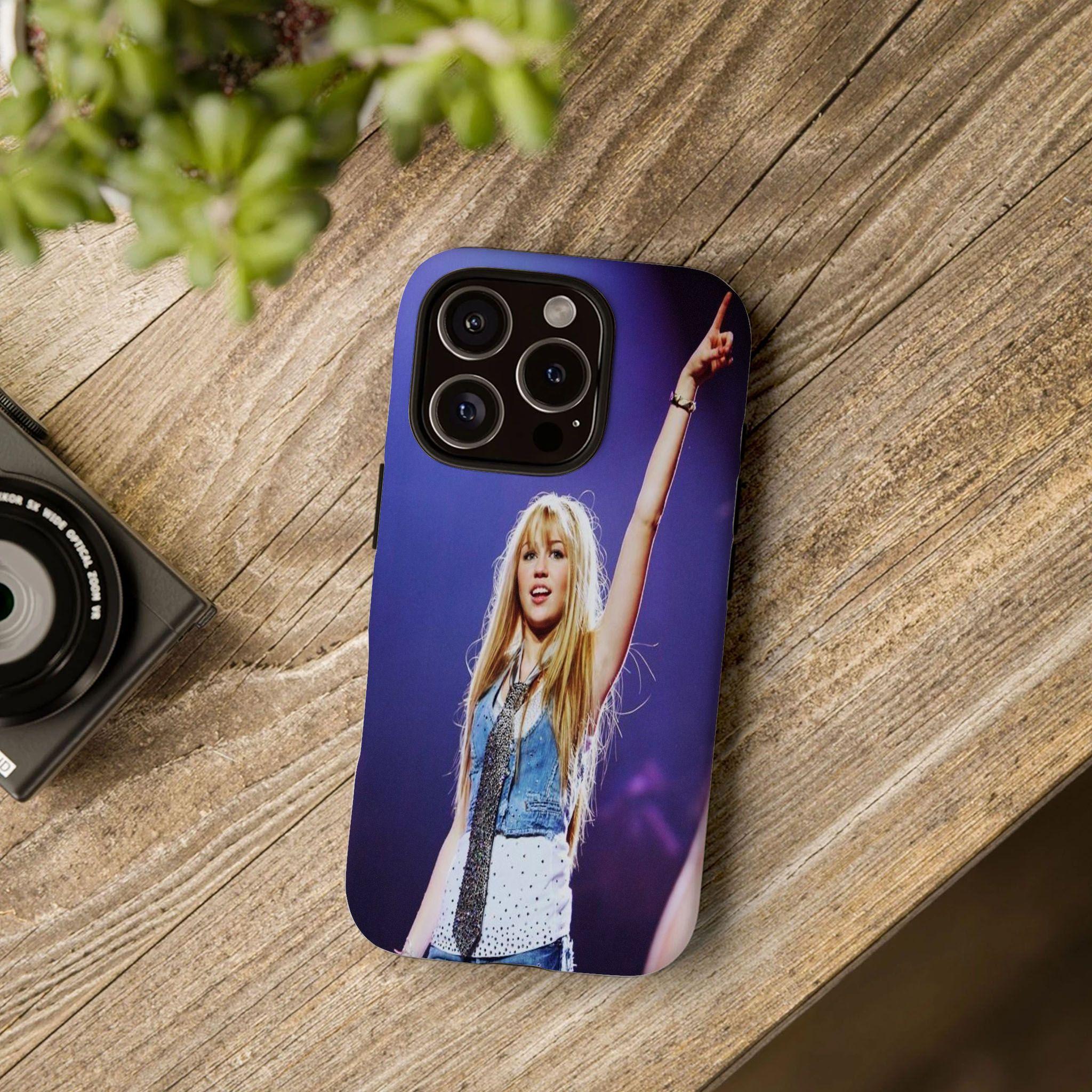 Hannah Montana Double-layer durable phone Cases For iPhone 17 16 15 14 13 12 Promax Pro Plus, hard shell protection ,Unique design,best Gift