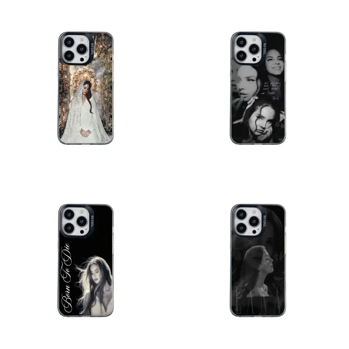 Lana themed colorful silver-accented matte phone case; compatible with iPhone 12, 13, 14, 15, 16, 17 and Samsung S22, S23, S24, S25, S26-a perfect gift choice.