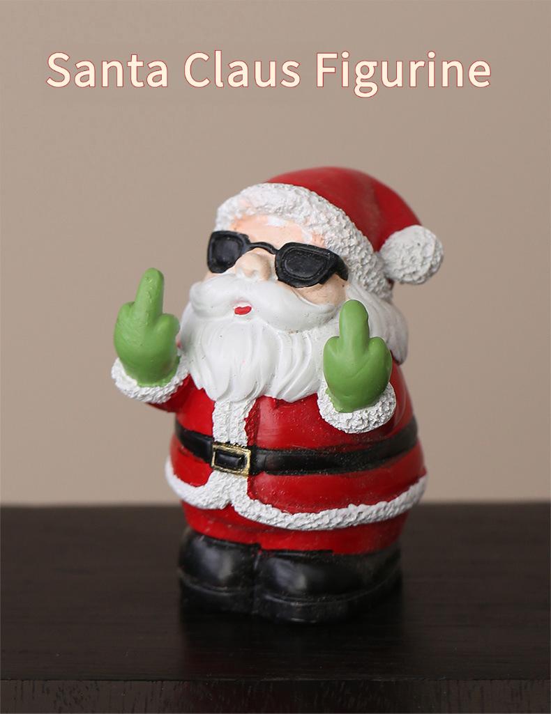 Creative Santa Claus & Snowman Crafts, Ornaments, Premium Minimalist Home & Desktop Decor, Ideal Christmas Gifts