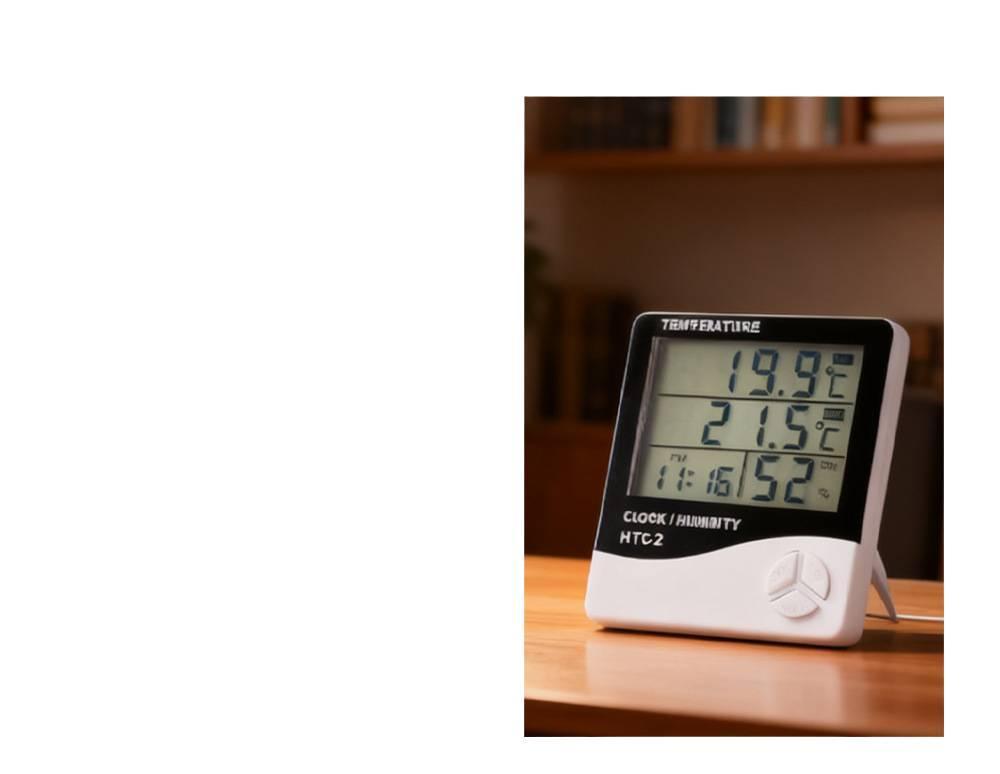 Wall-mounted Thermohygrometer Household Smart Digital Hygrometer High-precision Indoor Electronic Thermometer