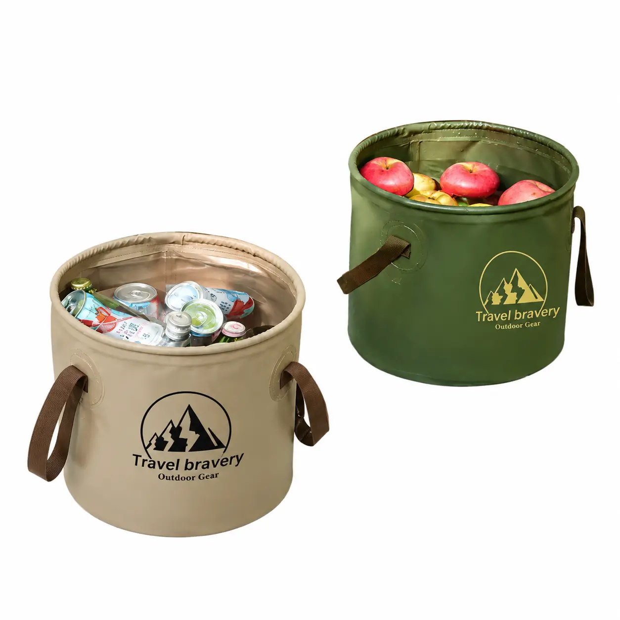 Heavy-Duty Collapsible Outdoor Bucket for Camping, Picnics, Fishing, and Laundry – 5-Gallon Foldable Water Basin with Reinforced Handles, Leak-Proof Seams, and Compact Carry Design for Easy Transport and Storage
