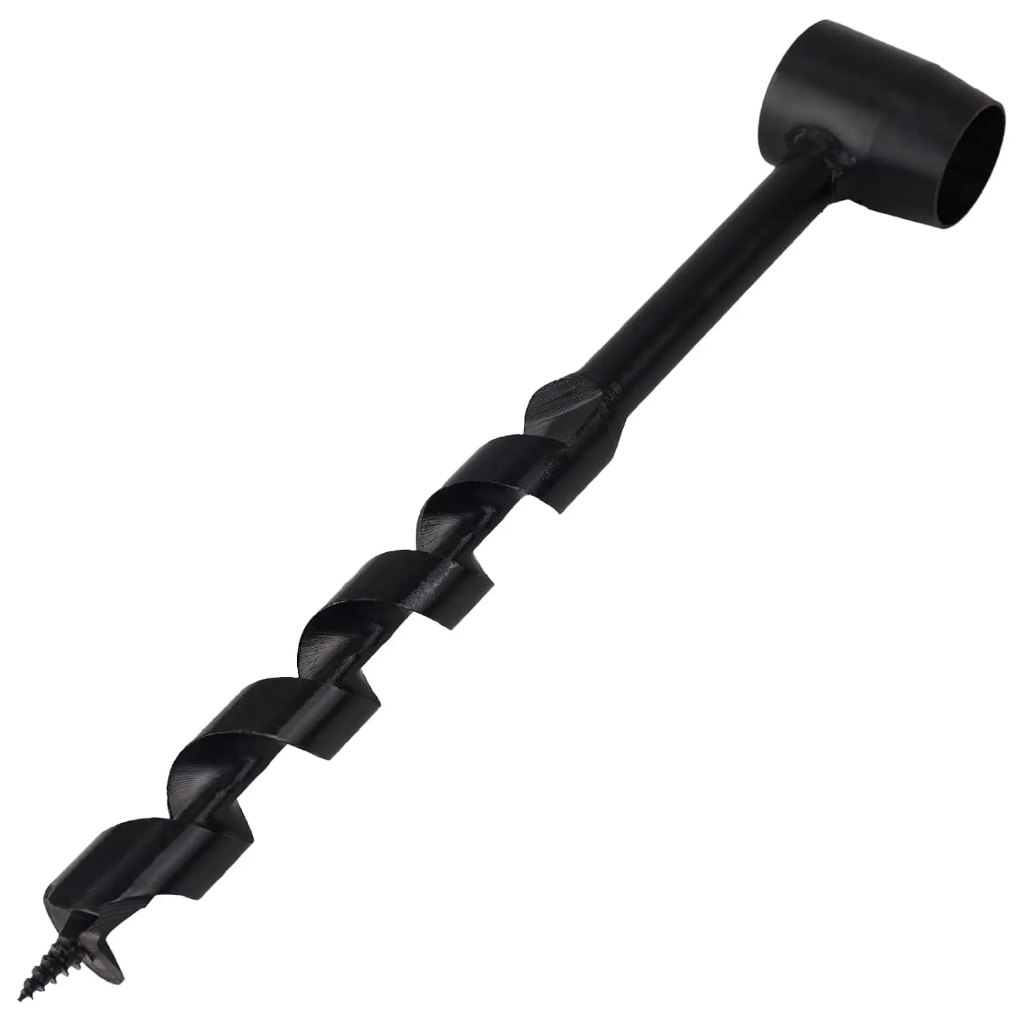 19mm Heavy Duty Steel  Eye  Auger Bushcraft Tool ZLZ-01 | Manual Hand  Auger Drill  Settlers Wrench Bushcraft Gear for Shelter Building, Peg Making, Outdoor Woodworking