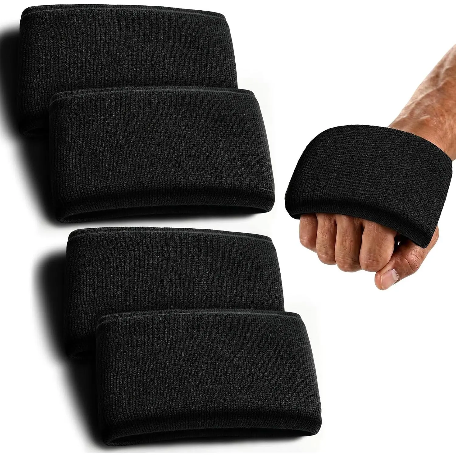 1/2/4pairs Knuckle Guards for Boxing Gel Hand Guard Protection Boxing Knuckle Pads Gel Hand Wraps for Men Women Fitness Athletes Muay Thai Kickboxing MMA    Sparring Supplies
