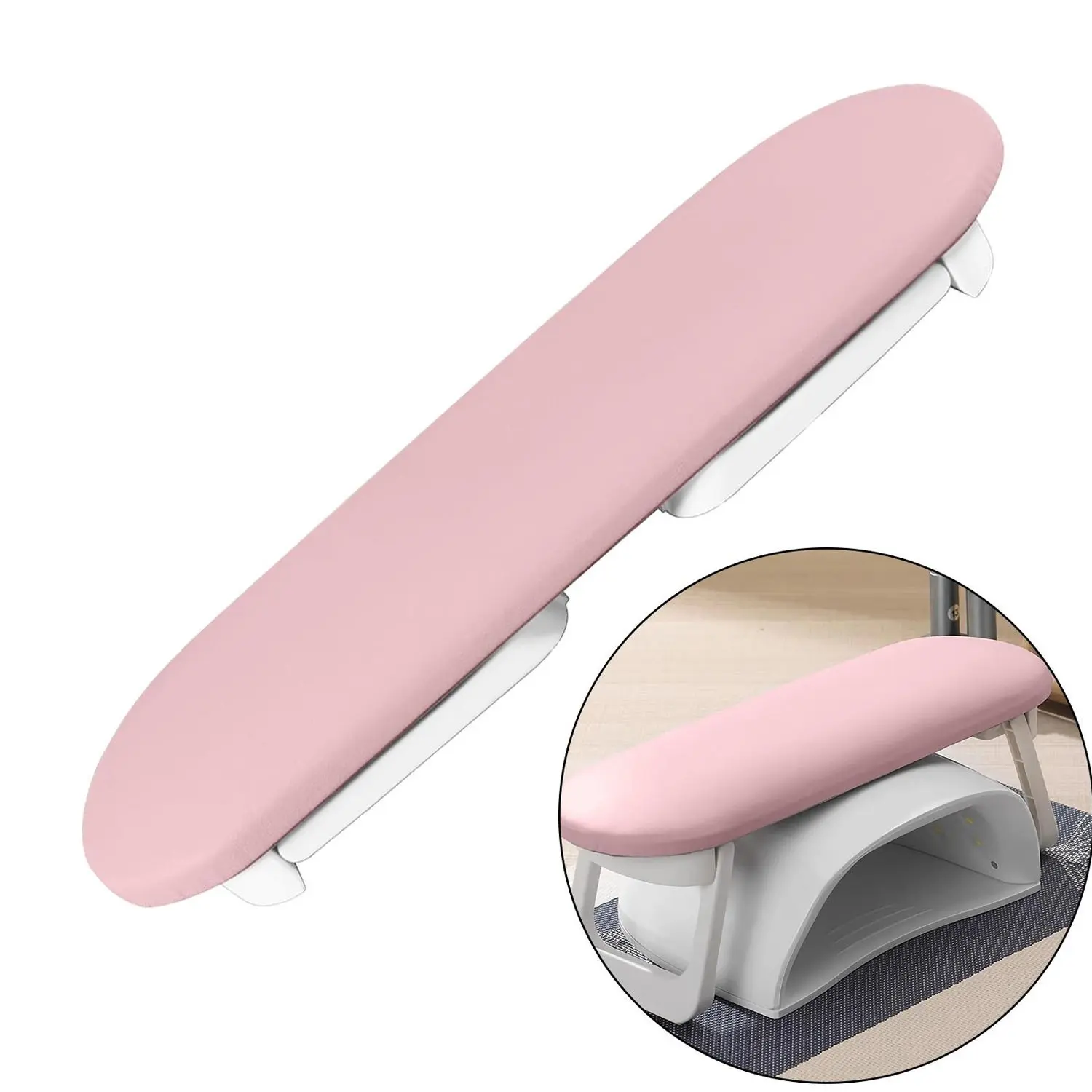 Foldable Plastic Nail Hand Rest Cushion, Portable Wrist Support Brace, Stylish Manicure Hand Pillow, Professional Nail Salon Tool, 1 Piece