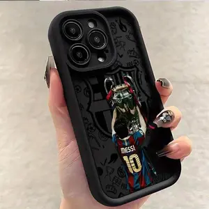Fun Football Barcelona Trophy Lamine Yamal No.10 Anti-Drop Soft TPU Phone Case Compatible with iPhone 17 Air 16 15 14 13 12 11 Pro Max Plus