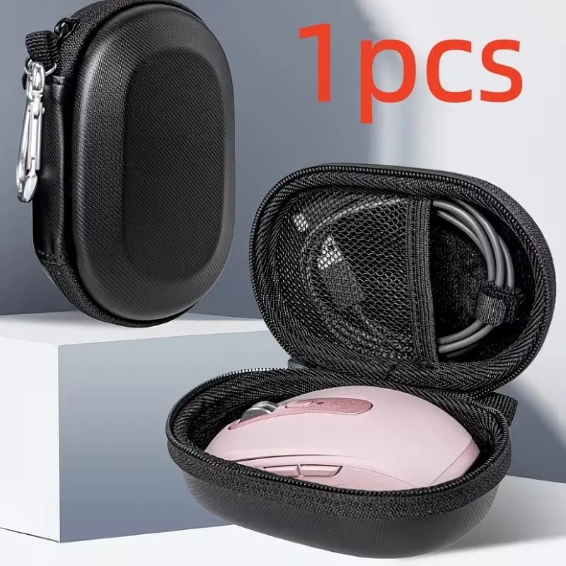 Advanced Mouse Storage Bag, Portable, Compatible with Logitech Mx Anywhere 3s Wireless Mouse, Multi-Functional Cable Organizer, Digital Accessories Case