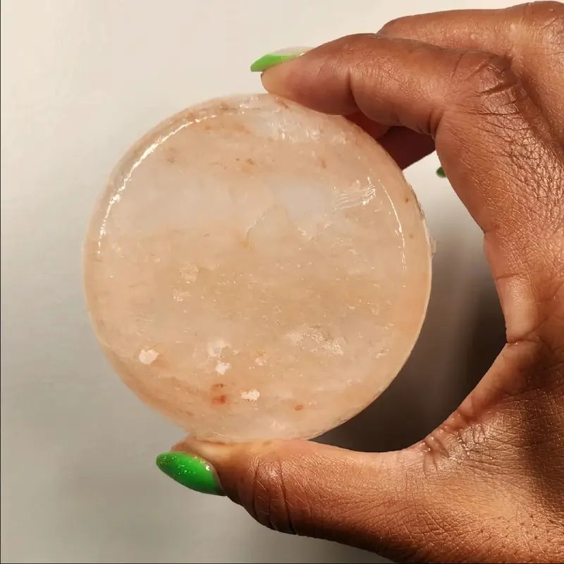 CEJ Images LFD Dead Sea Salt Healing Stones for Energy Work & Wellness High Mineral Content Negative Ions for Lymphatic Movement 3.25x2x1 inches - Health Therapy Muscle